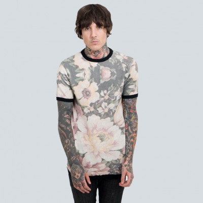Drop Dead 花花 編織毛衣T-Shirt